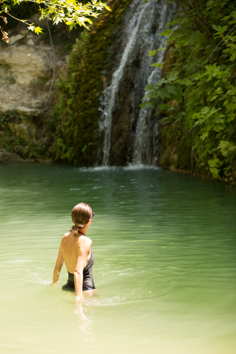 adonis baths waterfalls paphos