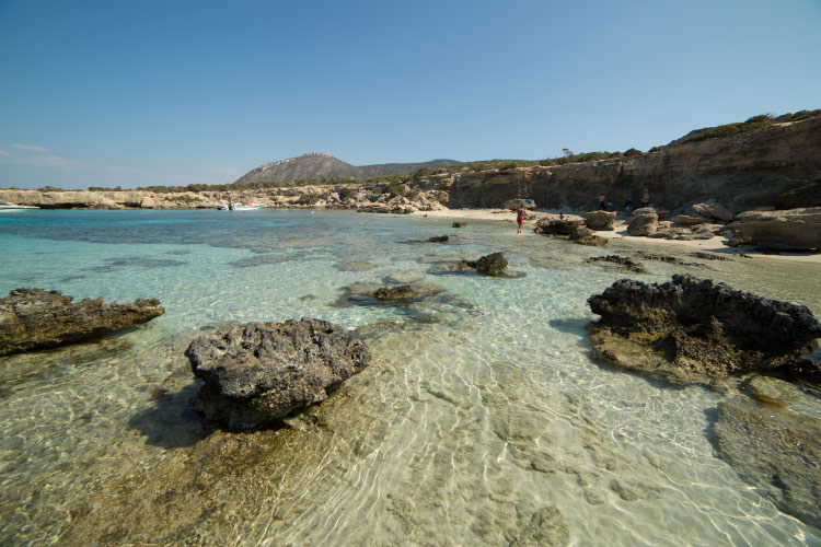 Lara beach and Blue Lagoon, Cyprus