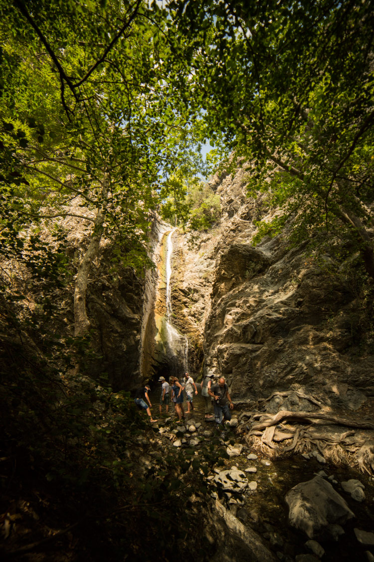 Cyprus waterfalls