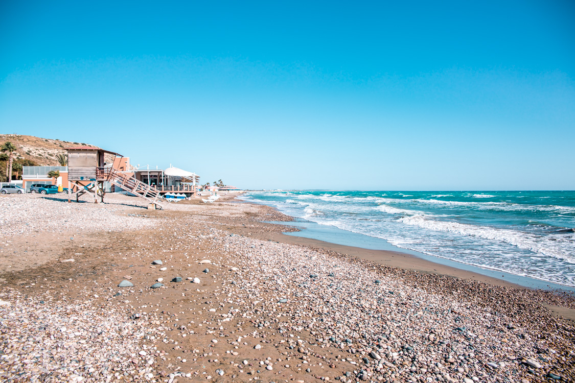 Kourion beach near Limassol, Cyprus