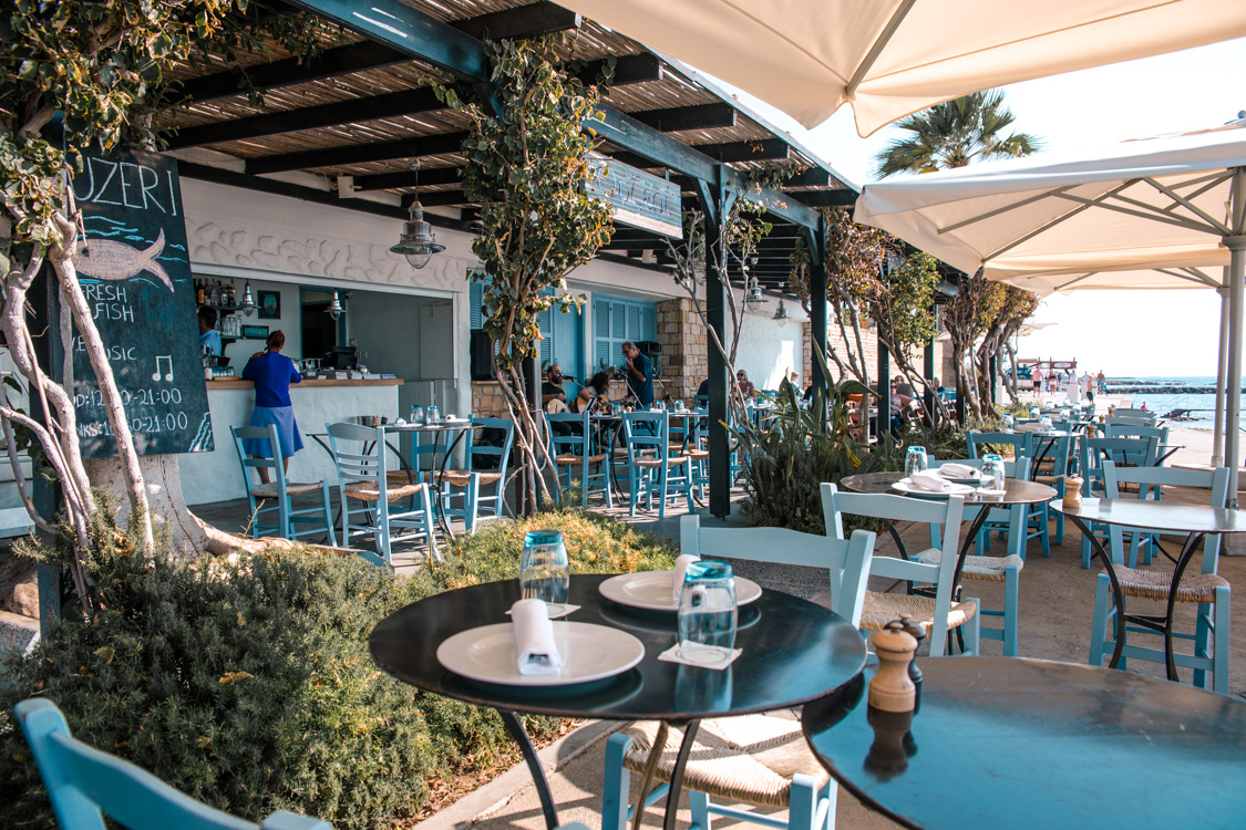 Ouzeri restaurant at Almyra Hotel, Paphos - Cyprus