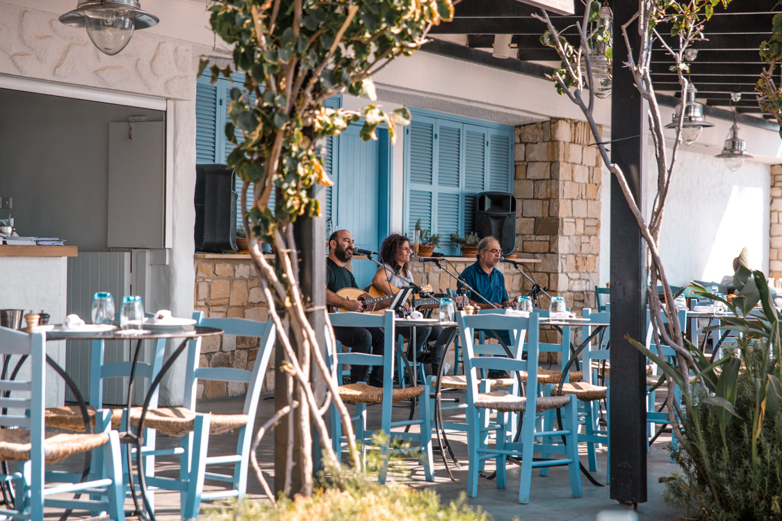 Ouzeri restaurant at Almyra Hotel, Paphos - Cyprus