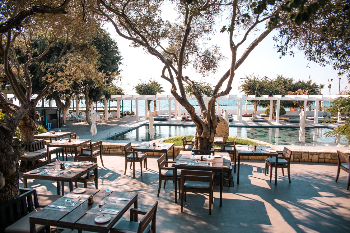 Ouzeri restaurant at Almyra Hotel, Paphos - Cyprus